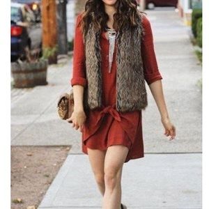 Anthro’s Maeve Bloomsbury shirt dress